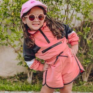 Fashion Nova Kids  2 Piece Windbreaker Set
